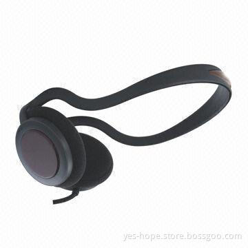 Earhook style wired headphone